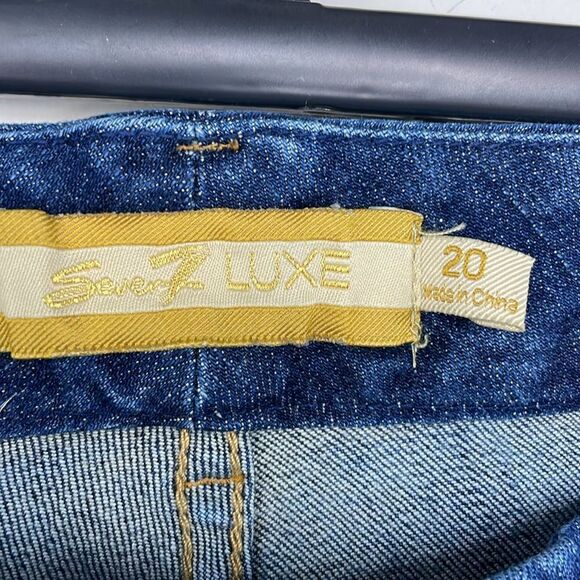 Seven7 Luxe Thalia Jeans distressed size 20 - Picture 9 of 12